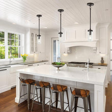 Load image into Gallery viewer, Elyton Mini Pendant Light in kitchen.