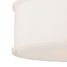 Load image into Gallery viewer, Harbour Point Semi Flush Mount Ceiling Light in Detail.