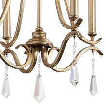 Load image into Gallery viewer, Laurel Estate Chandelier in Detail.
