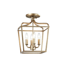 Load image into Gallery viewer, Laurel Estate Foyer Semi Flush Mount Ceiling Light.