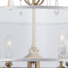 Load image into Gallery viewer, Laurel Estate Semi Flush Mount Ceiling Light in Detail.