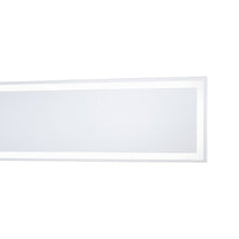 Load image into Gallery viewer, LED Backlit Rectangle Vanity Mirror in Detail.