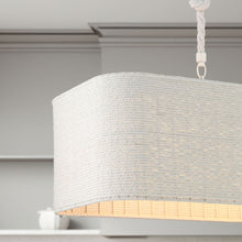 Load image into Gallery viewer, Lodelle Linear Pendant Light in Detail.