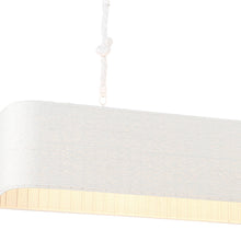Load image into Gallery viewer, Lodelle Linear Pendant Light in Detail.
