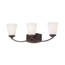 Load image into Gallery viewer, Overland Park Bath Wall Light in Vintage Bronze (3-Light).