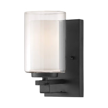 Load image into Gallery viewer, Parsons Studio Bath Wall Light in Sand Coal (1-Light).