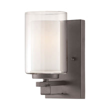 Load image into Gallery viewer, Parsons Studio Bath Wall Light in Smoked Iron (1-Light).