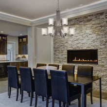 Load image into Gallery viewer, Parsons Studio Chandelier in dining room.