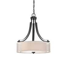 Load image into Gallery viewer, Parsons Studio Pendant Light in Sand Coal.