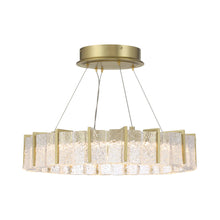 Load image into Gallery viewer, Sevryn LED Semi Flush Mount Ceiling Light in Detail.