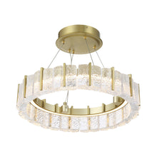 Load image into Gallery viewer, Sevryn LED Semi Flush Mount Ceiling Light in Detail.