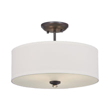 Load image into Gallery viewer, Shadowglen 3-Light Semi Flush Mount Ceiling Light.