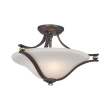 Load image into Gallery viewer, Shadowglen Semi Flush Mount Ceiling Light.