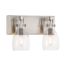 Load image into Gallery viewer, Tiberia Bath Wall Light in Plated Pewter (2-Light).