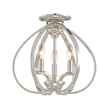 Load image into Gallery viewer, Tilbury Semi Flush Mount Ceiling Light.