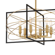 Load image into Gallery viewer, Titans Trace Chandelier in Detail.