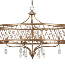 Load image into Gallery viewer, West Liberty Chandelier in Detail.