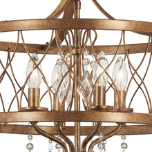 Load image into Gallery viewer, West Liberty Convertible Semi Flush Mount Ceiling Light in Detail.