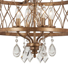 Load image into Gallery viewer, West Liberty Convertible Semi Flush Mount Ceiling Light in Detail.
