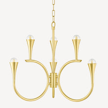 Load image into Gallery viewer, Aviana Chandelier in Detail.