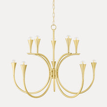 Load image into Gallery viewer, Aviana Chandelier in Detail.