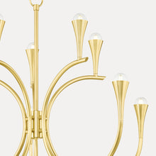 Load image into Gallery viewer, Aviana Chandelier in Detail.