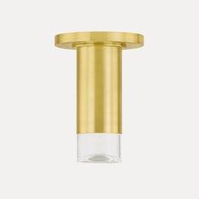 Load image into Gallery viewer, Claudie Flush Mount Ceiling Light in Detail.
