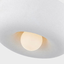 Load image into Gallery viewer, Doris Flush Mount Ceiling Light in Detail.