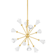 Load image into Gallery viewer, Hikari Multi-Light Chandelier in Detail.