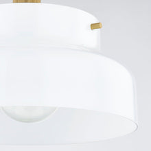 Load image into Gallery viewer, Luella Pendant Light in Detail.