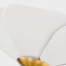 Load image into Gallery viewer, Madeline LED Flush Mount Ceiling Light in Detail.