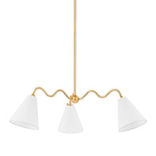Load image into Gallery viewer, Onda Chandelier in Detail.
