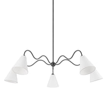 Load image into Gallery viewer, Onda Chandelier in Detail.