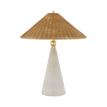 Load image into Gallery viewer, Perilla Table Lamp in Detail.