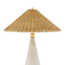Load image into Gallery viewer, Perilla Table Lamp in Detail.