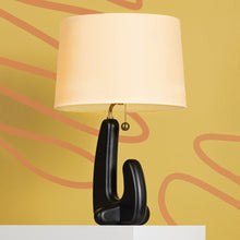 Load image into Gallery viewer, Regina Table Lamp in Detail.
