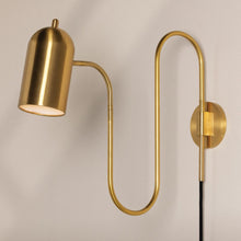 Load image into Gallery viewer, Romee Plug-in Wall Light in Detail.