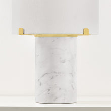 Load image into Gallery viewer, Rumi Table Lamp in Detail.