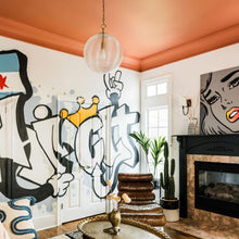 Load image into Gallery viewer, Sara Pendant Light in living room.