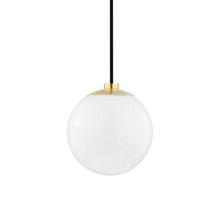 Load image into Gallery viewer, Stella Pendant Light in Aged Brass (Small).