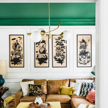 Load image into Gallery viewer, Victoria Chandelier in living room.
