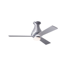 Load image into Gallery viewer, Altus 42-Inch Flush Mount Ceiling Fan in Brushed Aluminum/Aluminum (LED).