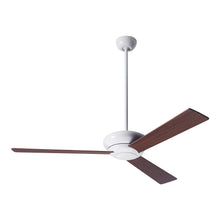 Load image into Gallery viewer, Altus 52-Inch Ceiling Fan in Gloss White/Mahogany.