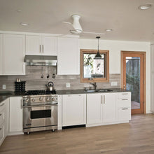 Load image into Gallery viewer, Altus 52-Inch Flush Mount Ceiling Fan in kitchen.
