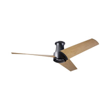 Load image into Gallery viewer, Ambit DC Flush Mount Ceiling Fan in Matte Black (Maple Blade).