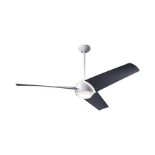 Load image into Gallery viewer, Ambit DC LED Ceiling Fan in Matte White (Matte Black Blade).