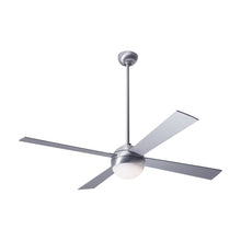 Load image into Gallery viewer, Ball 52-Inch Ceiling Fan in Brushed Aluminum/Aluminum (LED).