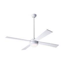 Load image into Gallery viewer, Ball 52-Inch Ceiling Fan in Gloss White/White (LED).