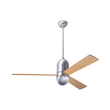 Load image into Gallery viewer, Cirrus DC Ceiling Fan in Brushed Aluminum (Maple).