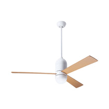 Load image into Gallery viewer, Cirrus DC Ceiling Fan in Gloss White (Aluminum).
